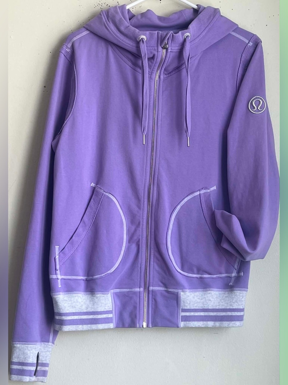 lululemon athletica Lavender Zip Hoodie